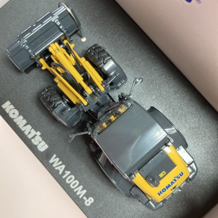  KOMATSU ミニカー 1/50 ホイールローダー ダイキャスト WA100M-8