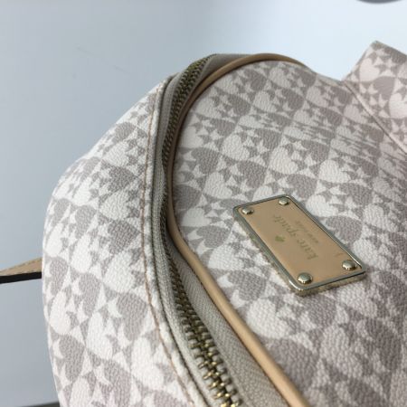  Kate Spade ケイトスペード リュック バックパック  PVCコーティングキャンバス  WKRU5330 ホワイト