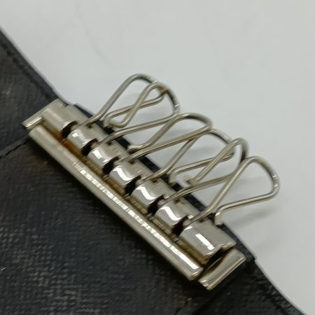  LOUIS VUITTON ルイヴィトン ダミエ・グラフィット ミュルティクレ6 6連 キーケース N62662 ブラック