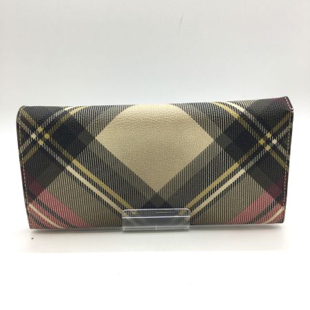  Vivienne Westwood ヴィヴィアン・ウエストウッド  長財布 チェック柄 マルチカラー