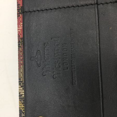  Vivienne Westwood ヴィヴィアン・ウエストウッド  長財布 チェック柄 マルチカラー