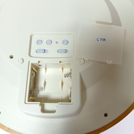  CASIO カシオ 壁掛け時計 電波時計 アナログ IQ-1150NJ 白木