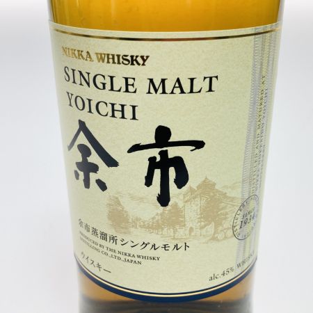 【北海道内限定発送】 YOICHI 余市/ニッカウイスキー シングルモルト ウイスキー 700ml 45% 余市蒸留所 未開栓
