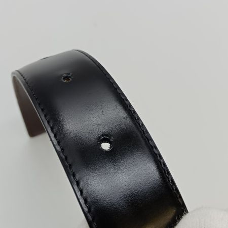  Ferragamo フェラガモ ダブルガンチーニ ベルト ブラック×ゴールド(金具)