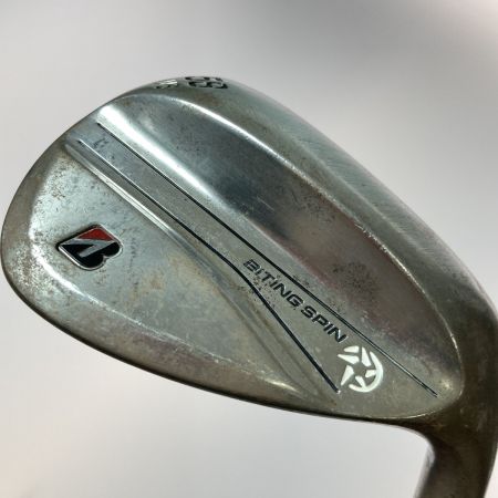  Bridgestone ブリヂストン BITNGSPIN We 58° ウェッジ ノーメッキ Dynamic Gold X100 サビ有