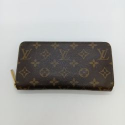 ◎◎ LOUIS VUITTON ルイヴィトン モノグラム ジッピーウオレット 長財布 ラウンドファスナー M42616 ブラウン Cランク