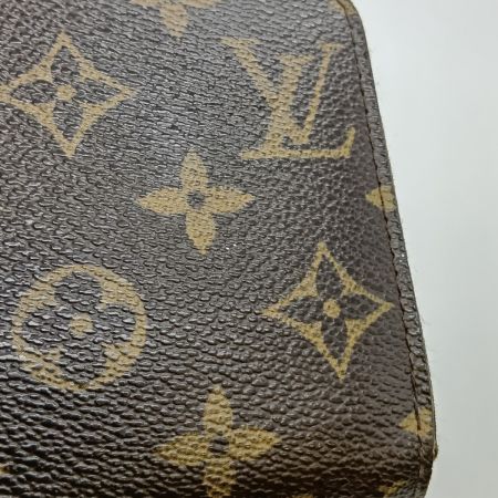  LOUIS VUITTON ルイヴィトン モノグラム ジッピーウオレット 長財布 ラウンドファスナー M42616 ブラウン