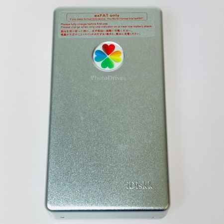  Idiskk iDiskk ポータブルHDD 4TB PD01 mfi認証済 iphone外付けハードドライブ