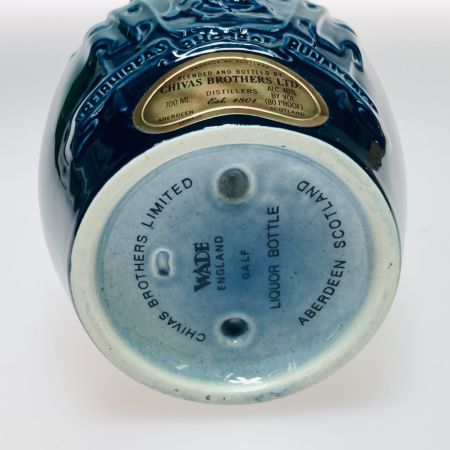  ROYAL SALUTE(CHIVAS REGAL) ロイヤルサルート 21年 スコッチ ウイスキー 700ml 40% 青陶器ボトル 巾着付き 未開栓