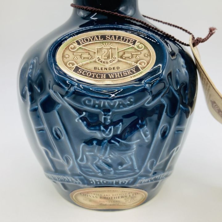 ロイヤルサルート 【未開封古酒】ロイヤルサルート21年 青ボトル 700ml