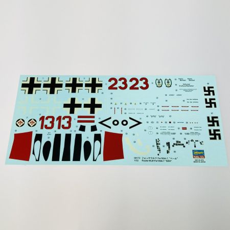   プラモデル 1/32 飛行機 フォッケウルフ Fw190A-7 ベール 08172