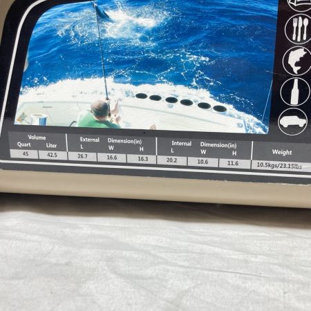  ICELAND COOLER クーラーボックス 45QT 42.5L 本体のみ