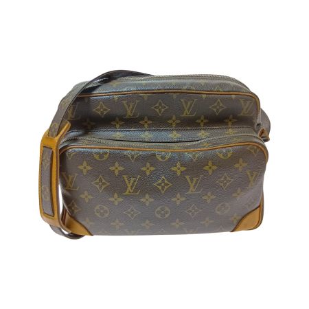  LOUIS VUITTON ルイヴィトン モノグラム ナイル ショルダーバッグ M45244 ブラウン