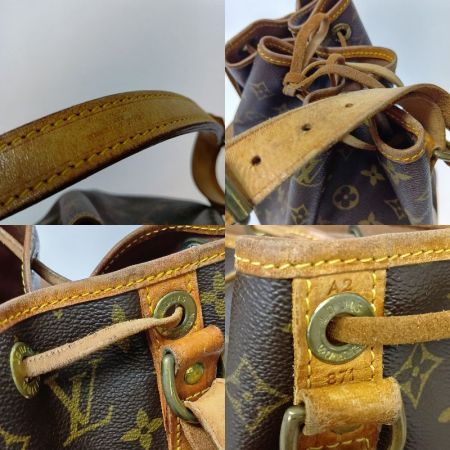  LOUIS VUITTON ルイヴィトン モノグラム プチノエ ショルダーバッグ M42226 ブラウン