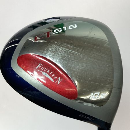  Fourteen フォーティーン CT518 1W 10.5° ドライバー TOUR AD GRAPHITE DESIGN GP-7S カバー付