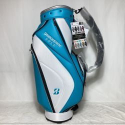 ◎◎ Bridgestone ブリヂストン キャディバッグ 軽量ベーシックモデル ターコイズ CBG422 TQ Sランク