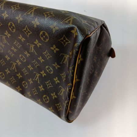 LOUIS VUITTON ルイヴィトン モノグラム スピーディ4 ボストンバッグ M41522 ブラウン