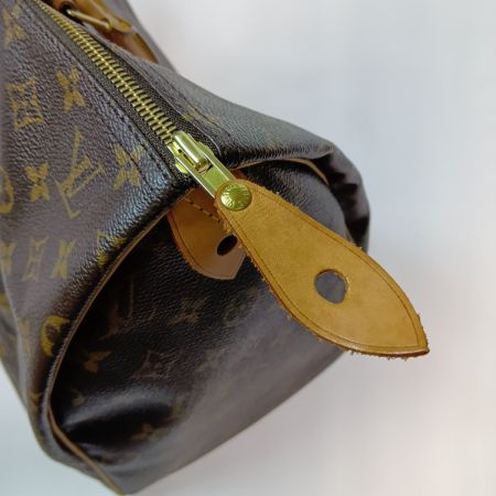  LOUIS VUITTON ルイヴィトン モノグラム スピーディ4 ボストンバッグ M41522 ブラウン