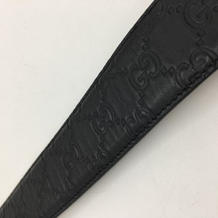  GUCCI グッチ ベルトインターロッキングGG布袋付 411924 601254  ブラック