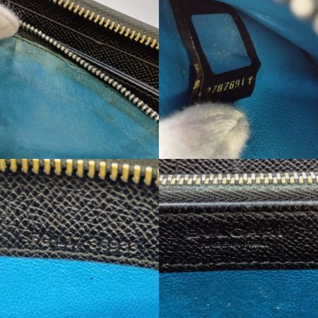  BVLGARI ブルガリ ラウンドファスナー 長財布 36933 ブラック