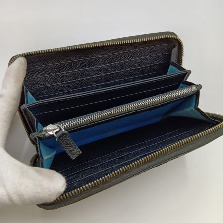  BVLGARI ブルガリ ラウンドファスナー 長財布 36933 ブラック