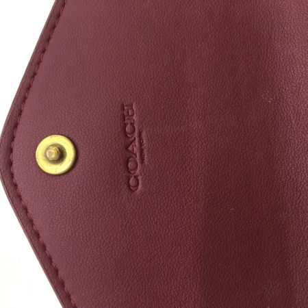  COACH コーチ 長財布  カラーブロックシグネチャー C2327 ブラウン