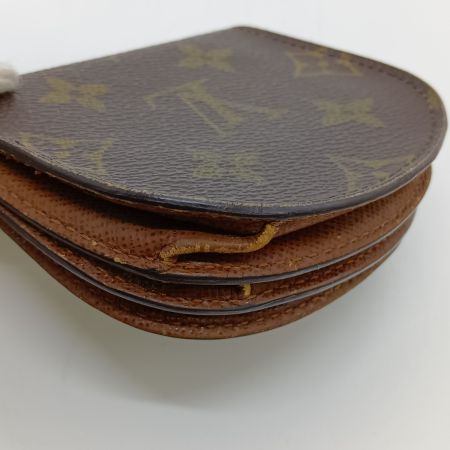  LOUIS VUITTON ルイヴィトン モノグラム ポルトモネ グゼ コインケース 小銭入れ M61970 ブラウン
