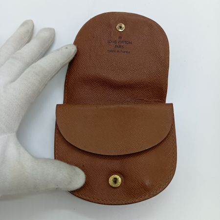  LOUIS VUITTON ルイヴィトン モノグラム ポルトモネ グゼ コインケース 小銭入れ M61970 ブラウン