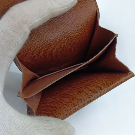  LOUIS VUITTON ルイヴィトン モノグラム ポルトモネ グゼ コインケース 小銭入れ M61970 ブラウン