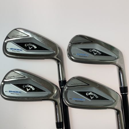  Callaway キャロウェイ PARADYM Ai SMOKE MAX FAST 7-9.P 4本 アイアンセット TENSEI テンセイ ブルー 40 R
