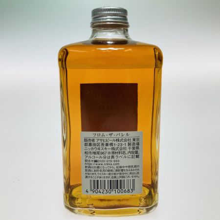 【北海道内限定発送】 NIKKA WHISKY ニッカウイスキー ジャパニーズウイスキー フロム ザ バレル 500ml 51% 未開栓