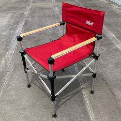 ◎◎ Coleman コールマン ツーウェイキャプテンチェア 不具合有 画像・詳細要読 2000031282 レッド Cランク