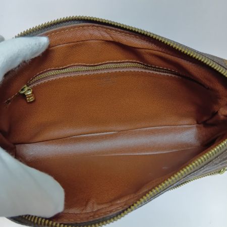  LOUIS VUITTON ルイヴィトン モノグラム マルリードラゴンヌGM セカンドバッグ M51825 ブラウン ベタつき有 ジャンク