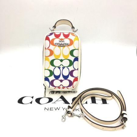  COACH コーチ シグネチャー  CK189 マルチカラー