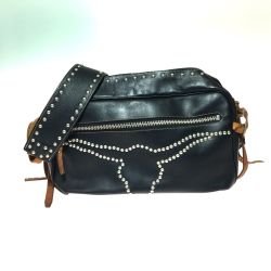 ◎◎ RED MOON レッドムーン RM-BB-LH ロングホーン ショルダーバッグ  ブラック Cランク