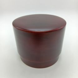 ◎◎ 柴田慶信商店 曲げわっぱ きこり弁当箱 丸弁当箱 シバキ塗り 本体のみ Aランク