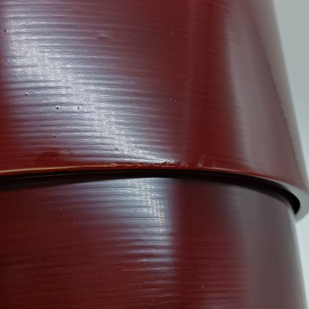  柴田慶信商店 曲げわっぱ きこり弁当箱 丸弁当箱 シバキ塗り 本体のみ