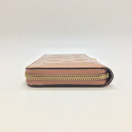  LOUIS VUITTON ルイヴィトン ヴェルニ ジッピーウォレットローズヴェルール  M91599 ベージュ