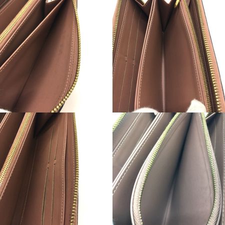  LOUIS VUITTON ルイヴィトン ヴェルニ ジッピーウォレットローズヴェルール  M91599 ベージュ