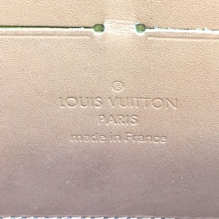  LOUIS VUITTON ルイヴィトン ヴェルニ ジッピーウォレットローズヴェルール  M91599 ベージュ