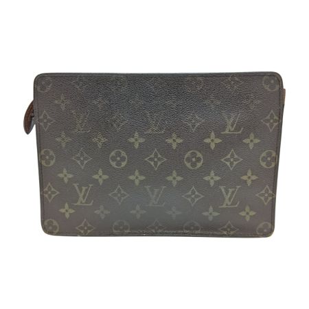  LOUIS VUITTON ルイヴィトン モノグラム ポシェットオム クラッチバッグ セカンドバッグ M51795 ブラウン