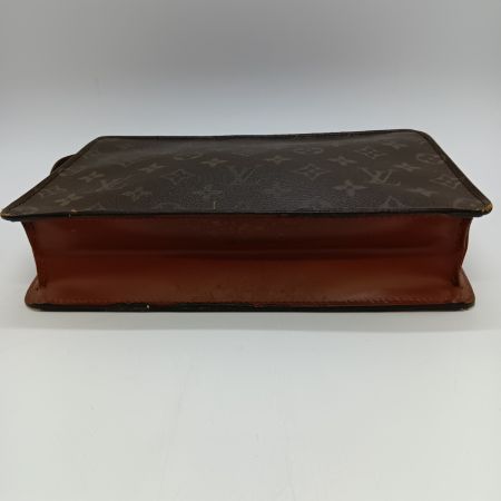  LOUIS VUITTON ルイヴィトン モノグラム ポシェットオム クラッチバッグ セカンドバッグ M51795 ブラウン