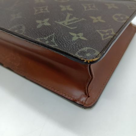 LOUIS VUITTON ルイヴィトン モノグラム ポシェットオム クラッチバッグ セカンドバッグ M51795 ブラウン