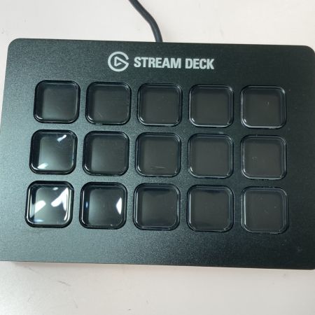  Elgato Stream Deck ストリームデック 15ボタン  20GAA9901 通電のみ確認
