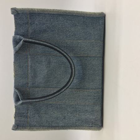  BALENCIAGA バレンシアガ 2WAYトートバッグ ハードウェアスモール  デニム 671402 ブルー