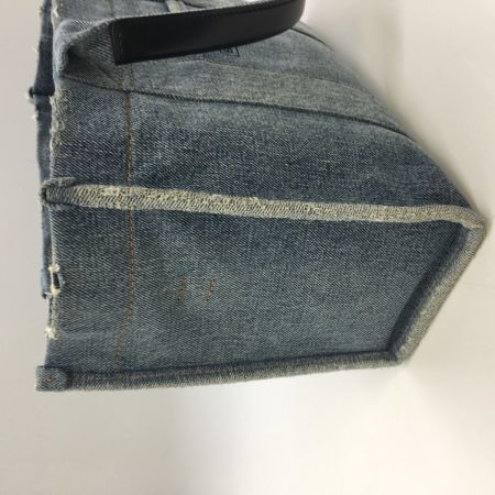  BALENCIAGA バレンシアガ 2WAYトートバッグ ハードウェアスモール  デニム 671402 ブルー