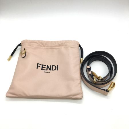  FENDI フェンディ スリムクラッチレザー  8BT337 ピンク