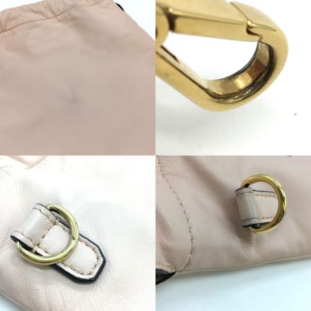  FENDI フェンディ スリムクラッチレザー  8BT337 ピンク