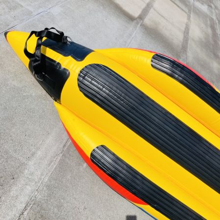  SEDIAC バナナボート 4人乗り 水上 雪上 ハンドポンプ付