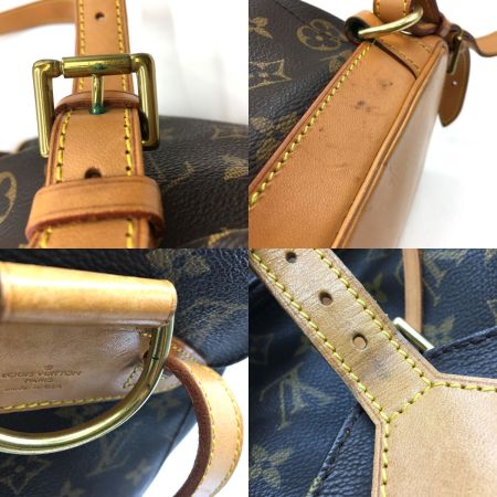  LOUIS VUITTON ルイヴィトン モノグラム モンスリ・ミドルサイズ M51136
